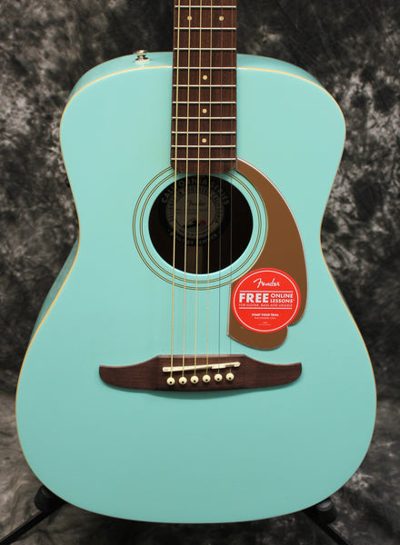 Fender Malibu Player Walnut Fingerboard Acoustic Electric Guitar