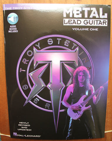 Metal Lead Guitar Vol. 1 by Troy Stetina Audio Online