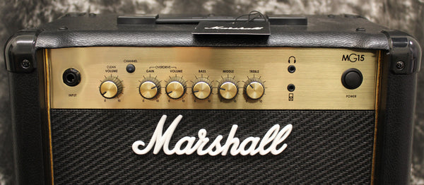 Marshall MG15 15W 1x8 Guitar Combo Amp – Dr. Guitar Music