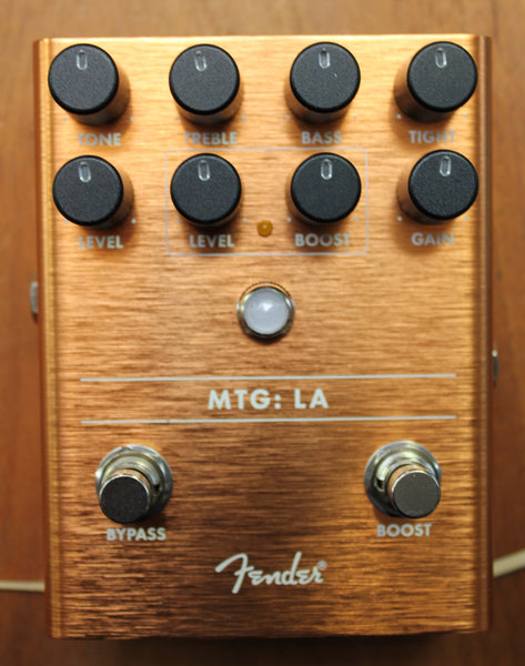 Fender MTG: LA Tube Distortion Guitar Effects Pedal – Dr. Guitar Music