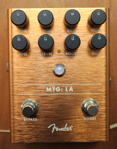 Fender MTG: LA Tube Distortion Guitar Effects Pedal