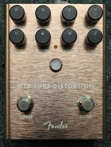 Fender MTG Tube Distortion Guitar Effects Pedal