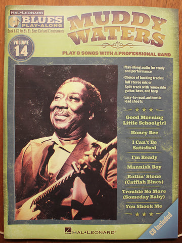 Muddy Waters Blues Play-Along Volume 14 Guitar TAB Songbook