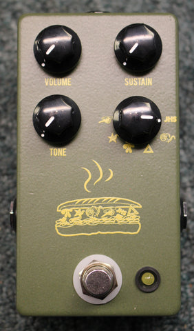 JHS Pedals Muffuletta Distortion/Fuzz Guitar Effects Pedal Army Green