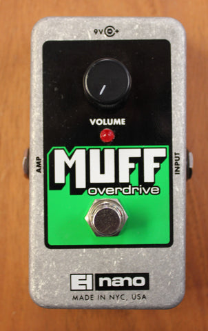 Electro-Harmonix Nano Muff Overdrive Guitar Effects Pedal w/Box