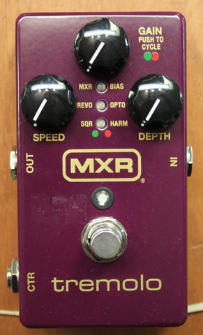 MXR M305 Tremolo Guitar Effects Pedal Purple