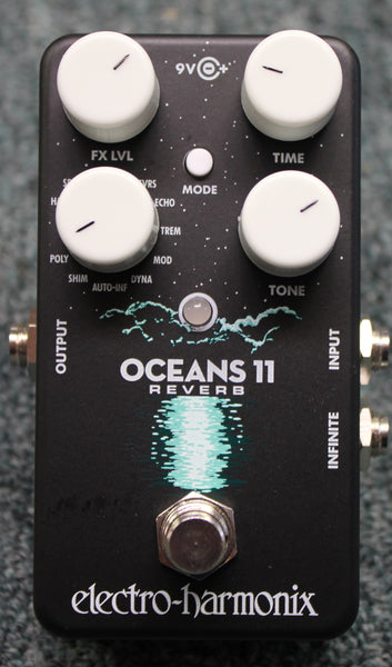 Electro-Harmonix Oceans 11 Multifunction Digital Reverb Effects Pedal – Dr.  Guitar Music