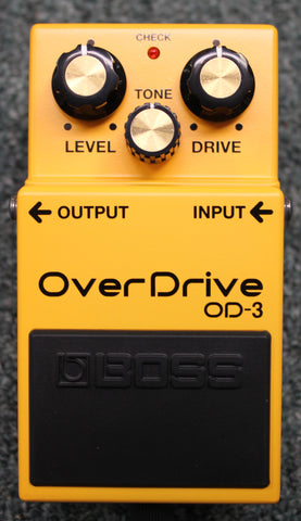 Boss OD-3 Overdrive Guitar Effects Pedal