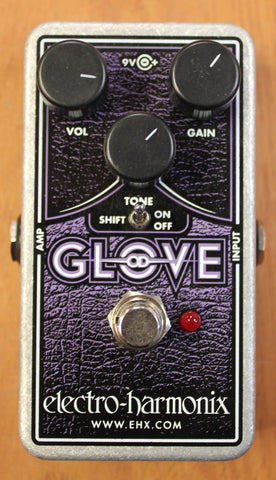 Electro-Harmonix OD Glove Overdrive/Distortion Guitar Effects Pedal w/Box