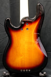 Schecter P-4 4 String Electric Bass 3-Tone Burst Black Pickguard 8lbs 9oz