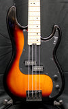 Schecter P-4 4 String Electric Bass 3-Tone Burst Black Pickguard