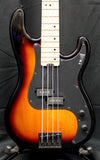 Schecter P-4 4 String Electric Bass 3-Tone Burst Black Pickguard 8lbs 9oz