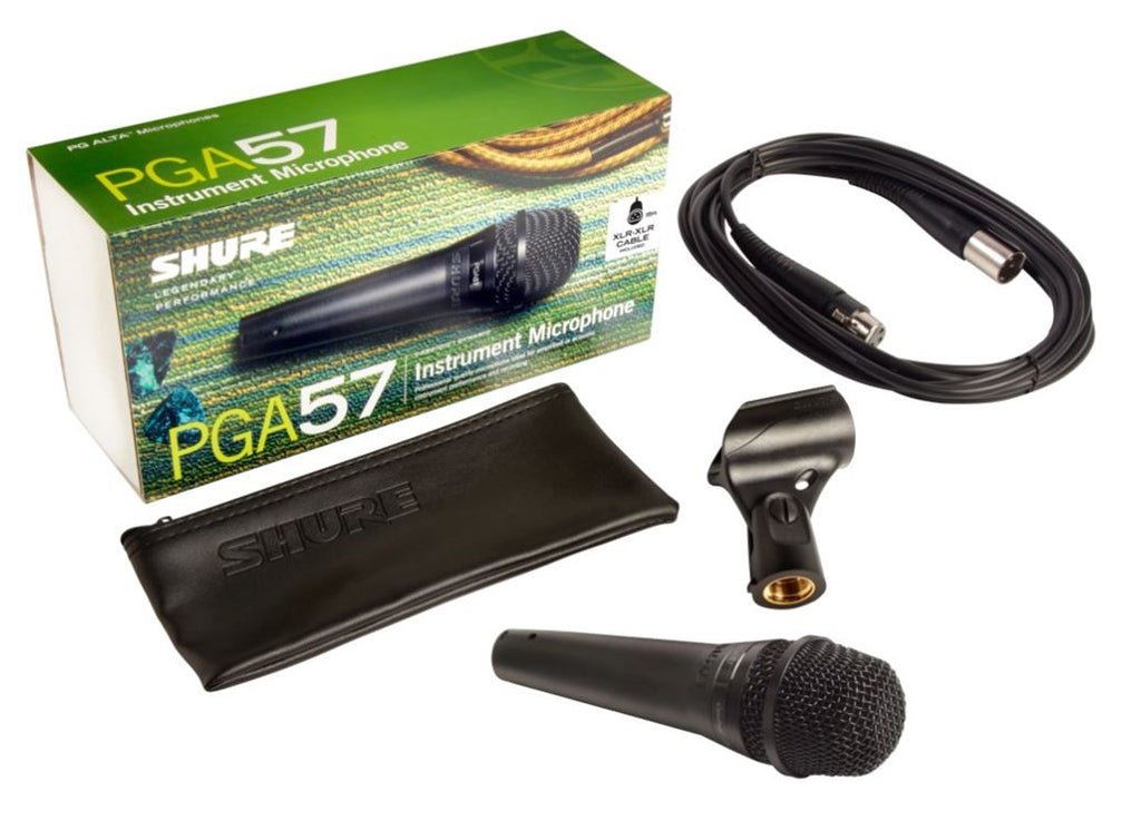 Shure PGA57-XLR Dynamic Instrument Microphone with XLR Cable