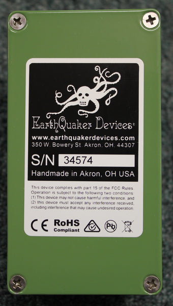 Earthquaker Devices Plumes Small Signal Shredder Overdrive Effects Ped –  Dr. Guitar Music