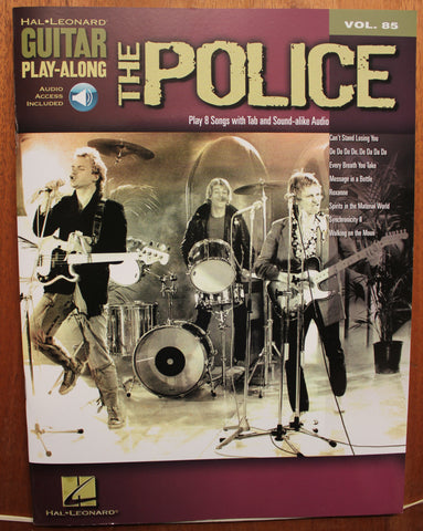The Police Guitar Play-Along Volume 85 Softcover TAB Songbook Online Audio