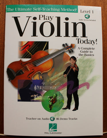 Play Violin Today! A Complete Guide to the Basics Level 1 Method Book