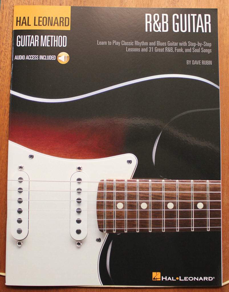 Hal Leonard R & B Classic Rhythm and Blues Guitar Method Book Audio Online
