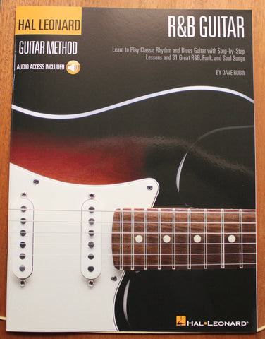 Hal Leonard R & B Classic Rhythm and Blues Guitar Method Book Audio Online