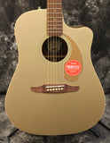 Fender Redondo Player Walnut Fingerboard Acoustic Electric Guitar Bronze Satin