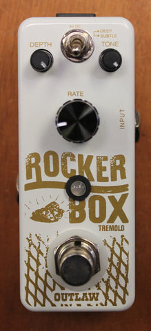 Outlaw Effects Rocker Box Tremolo Guitar Effects Pedal
