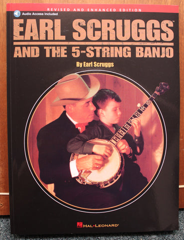 Earl Scruggs and the 5-String Banjo Revised and Enhanced Edition Book Audio Online