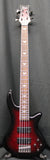 Schecter Stiletto Extreme-5 Electric Bass Guitar Black Cherry Burst