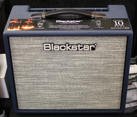 Blackstar Limited Edition Studio 10 EL34 1x12 Tube Combo Guitar Amplifier Royal Blue