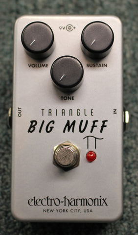 Electro-Harmonix Triangle Big Muff Pi Distortion/Sustainer Effects Pedal w/Box