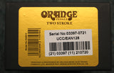 Orange Amplifiers Two-Stroke Boost EQ Guitar Effects Pedal