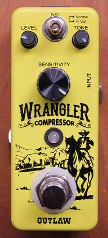 Outlaw Effects Wrangler Compressor Guitar Effects Pedal