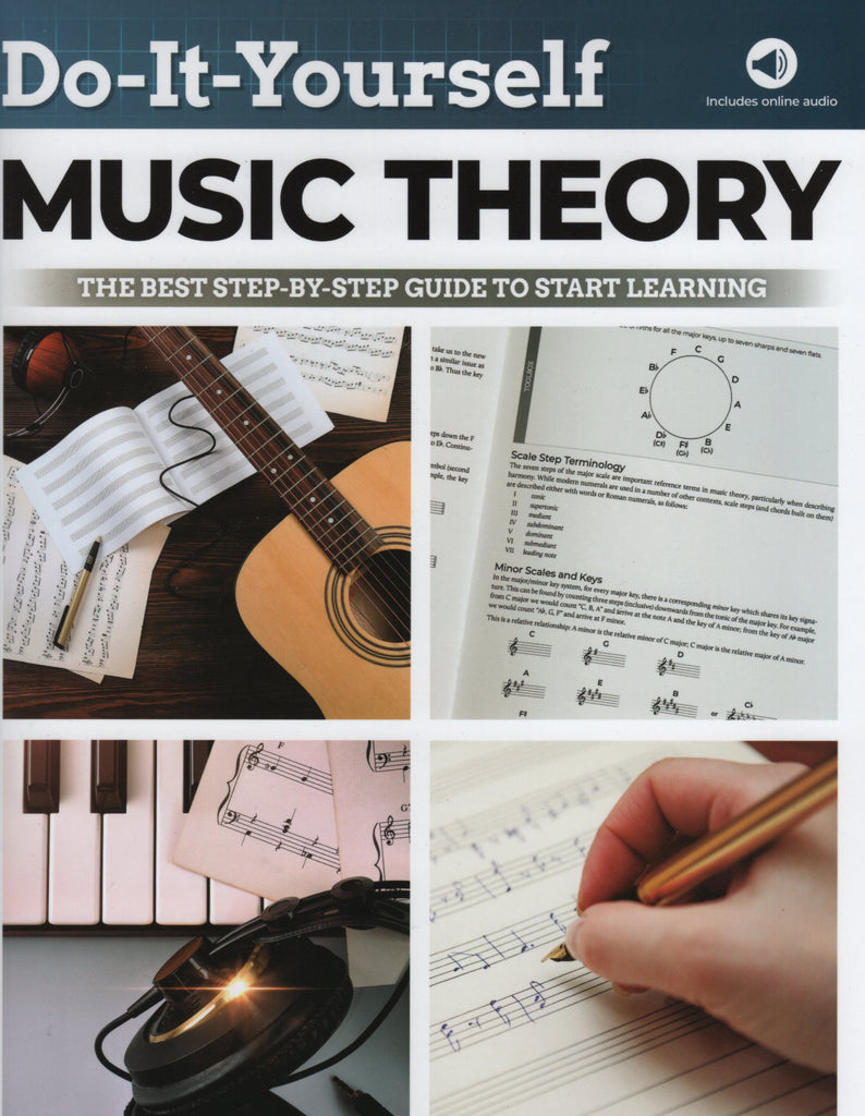Do-It-Yourself Music Theory The Best Step-by-Step Guide to Start Learning Method Book Audio Online