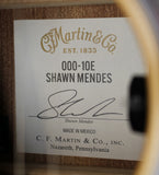 Martin 000JR-10E Shawn Mendes Acoustic Electric Guitar Natural w/Softcase