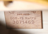 Martin Road Series 000-12e Retro Acoustic Electric Guitar Aged Natural w/Soft Case