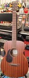 Martin 000 Jr E Sapele Lefty Junior Acoustic-Electric Guitar w/Gigbag