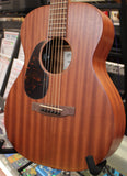 Martin 000 Jr E Sapele Lefty Junior Acoustic-Electric Guitar w/Gigbag