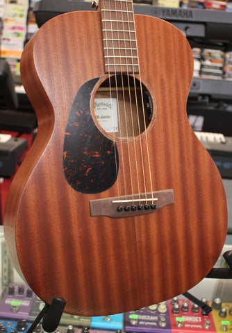Martin 000 Jr E Sapele Lefty Junior Acoustic-Electric Guitar w/Gigbag