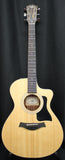 Taylor 112ce Grand Concert Acoustic-Electric Guitar Natural w/Structured Gigbag