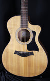 Taylor 112ce Grand Concert Acoustic-Electric Guitar Natural w/Soft Case
