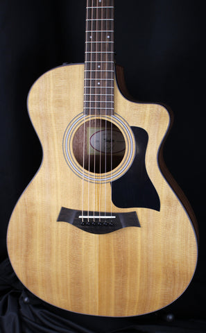 Taylor 112ce Grand Concert Acoustic-Electric Guitar Natural w/Soft Case