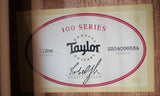 Taylor 112ce Grand Concert Acoustic-Electric Guitar Natural w/Soft Case