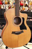Taylor 114ce Acoustic-Electric Guitar Natural w/Soft Case