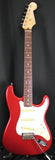 1992 Fender MIM Standard Stratocaster Vintage Tremolo Rosewood Fretboard Electric Guitar Crimson Red Metallic