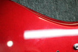 2001 Epiphone Slasher Electric Guitar Metallic Red w/Epiphone Case