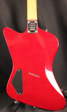 2001 Epiphone Slasher Electric Guitar Metallic Red w/Epiphone Case