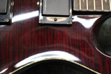 2012 Charvel Desolation DC-2 ST Neck Through Electric Guitar Transparent Red