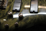 2012 Ibanez SR405QM-TGB Soundgear Standard 5 String Electric Bass Transparent Gray Burst