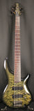 2012 Ibanez SR405QM-TGB Soundgear Standard 5 String Electric Bass Transparent Gray Burst