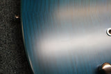 2021 Epiphone SG Prophecy Fishman Fluence Electric Guitar Blue Tiger Aged Gloss