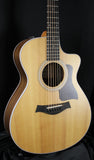 Taylor 212ce Grand Concert Acoustic-Electric Guitar Satin Natural w/Soft Case