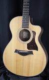 Taylor 212ce Grand Concert Acoustic-Electric Guitar Satin Natural w/Soft Case